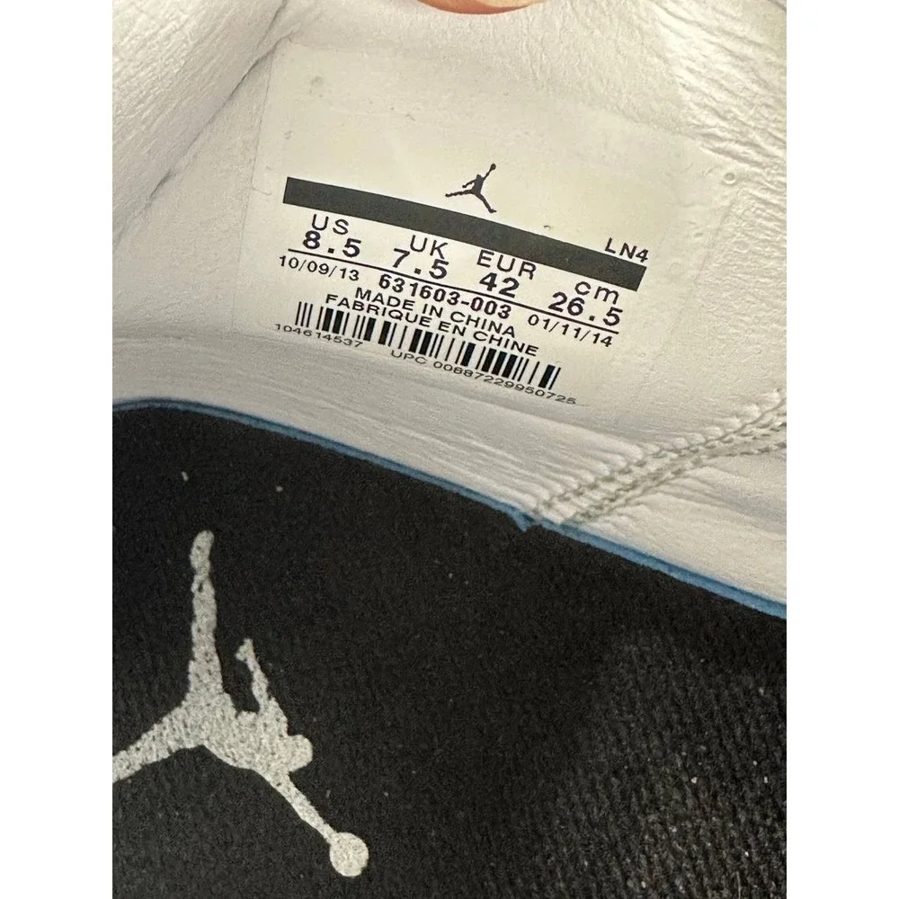 Nike Air Jordan 3 5Lab3 'Reflective Silver' 2014 631603-003 Men's Size 8.5